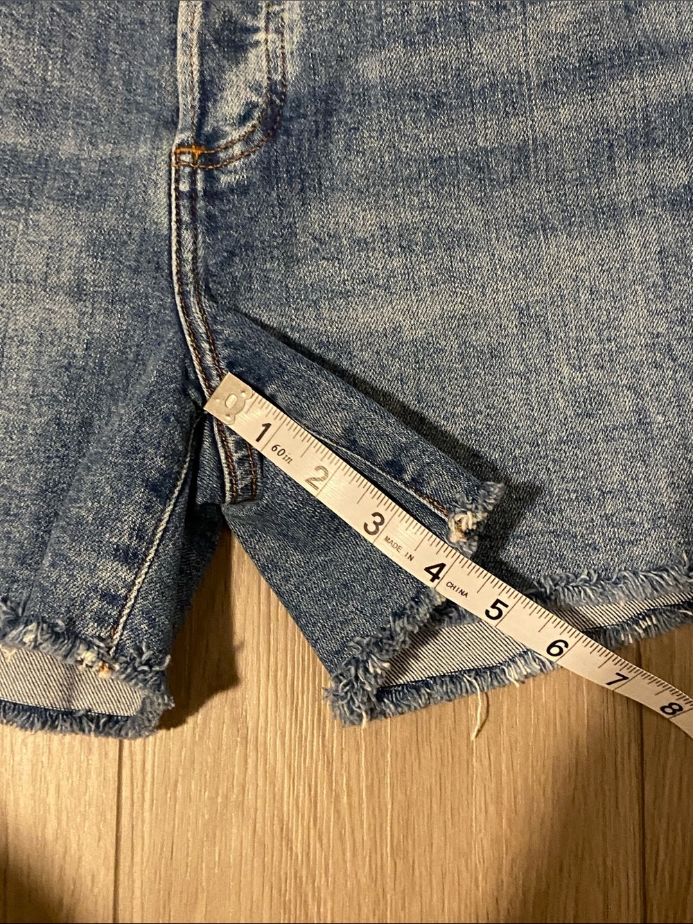 Denim Forum The '50s Arlo Hi Mid-Thigh Denim Short - Picture 14 of 14